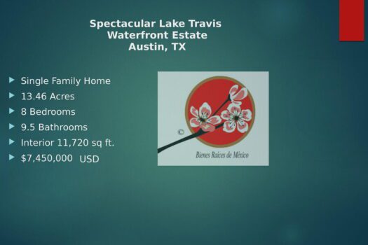 Single Family Home Austin Texas USA